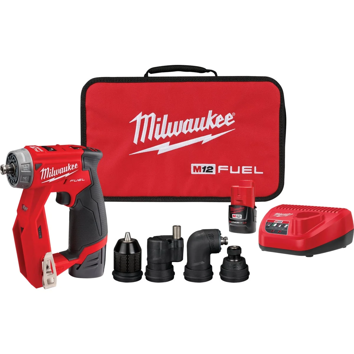 Artisan Milwaukee M12 FUEL Installation 12 Volt Lithium-Ion Brushless 3 8 In. Cordless Drill Driver Kit Elite