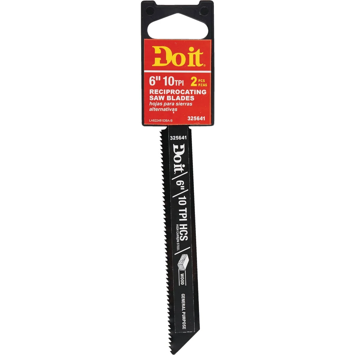 Certified Do it 6 In. 10 TPI Wood Reciprocating Saw Blade 2-Pack Unique
