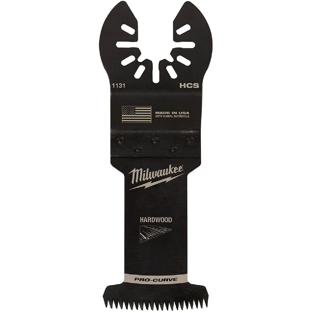 Authentic Milwaukee OPEN-LOK 1-3 8 In. HCS Japanese Tooth PRO-CURVE Hardwood Oscillating Blade 3-Pack Minimalist