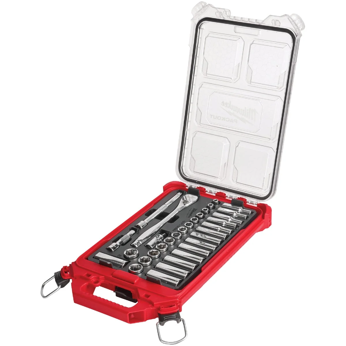 Trusted Milwaukee Metric 3 8 In. Drive 6-Point Ratchet Socket Set w PACKOUT Organizer 32-Piece Expertly Made