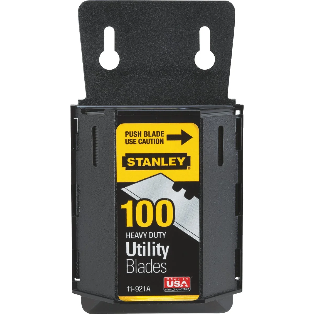 High-Grade Stanley 2-Point Heavy-Duty 2-7 16 In. Utility Knife Blade 100-Pack Powerful