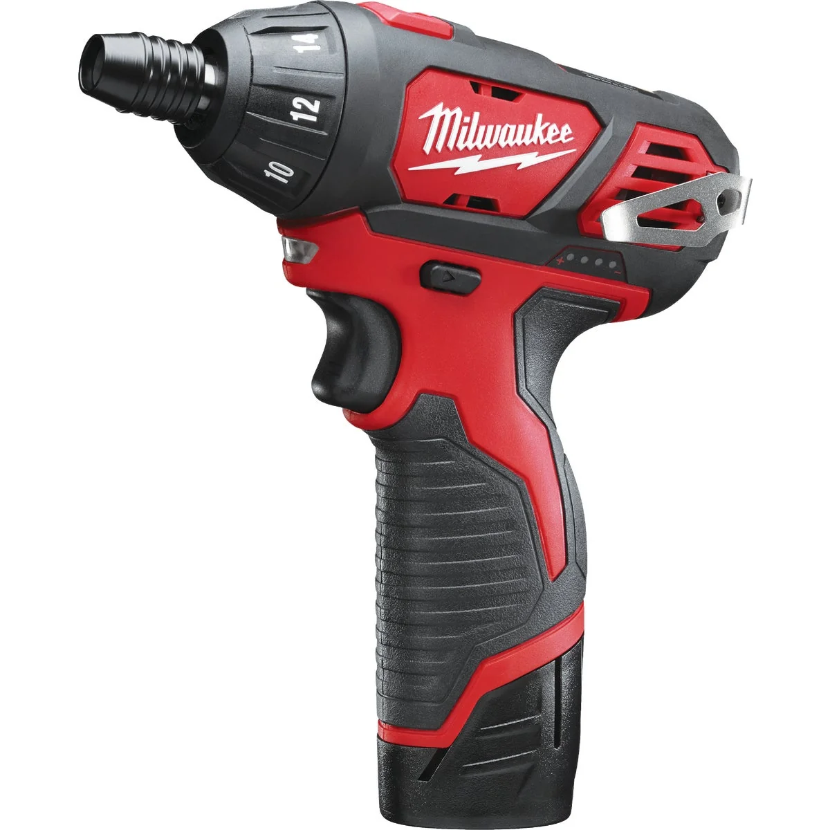 Pure Milwaukee M12 12 Volt Lithium-Ion Compact Cordless Screwdriver Kit Casual