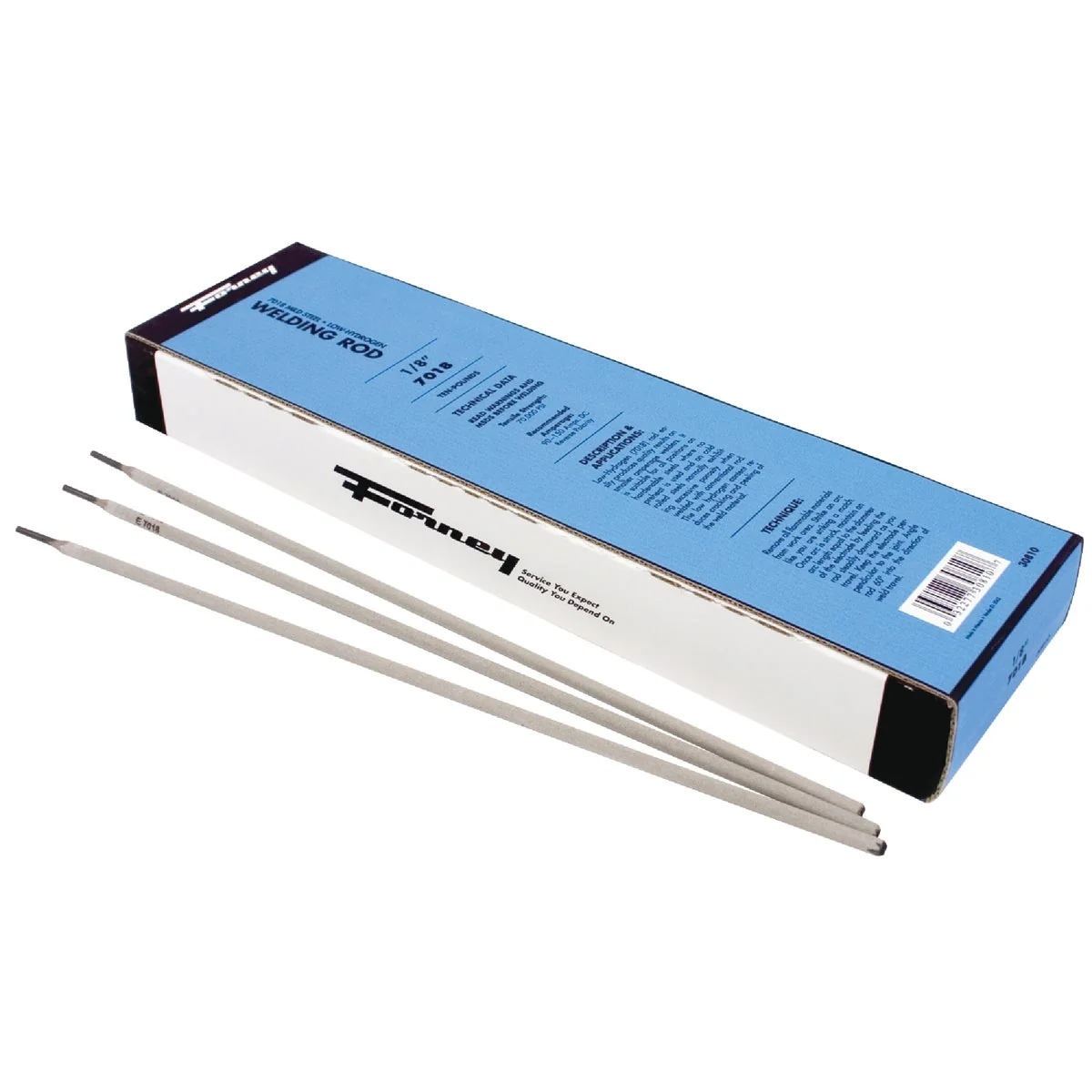 Authentic Forney E7018 Mild Steel Low Hydrogen Electrode 1 8 In. 10 Lb. Reliable