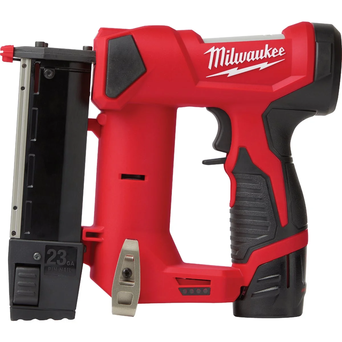 Exclusive Milwaukee M12 12-Volt Lithium-Ion 23-Gauge Cordless Pin Nailer Kit Fashionable
