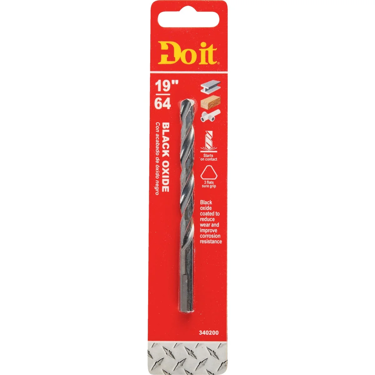 User-Friendly Do it 19 64 In. Black Oxide Drill Bit Fast