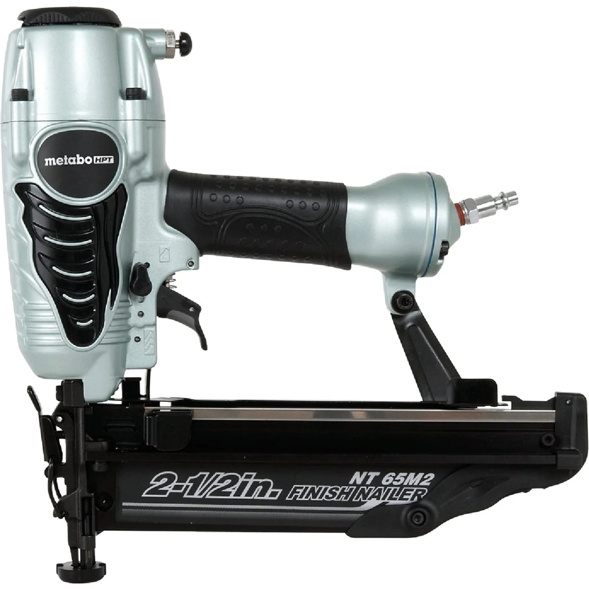 Fine Crafted Metabo HPT 16-Gauge 2-1 2 In. Straight Finish Nailer with Air Duster Long-Lasting