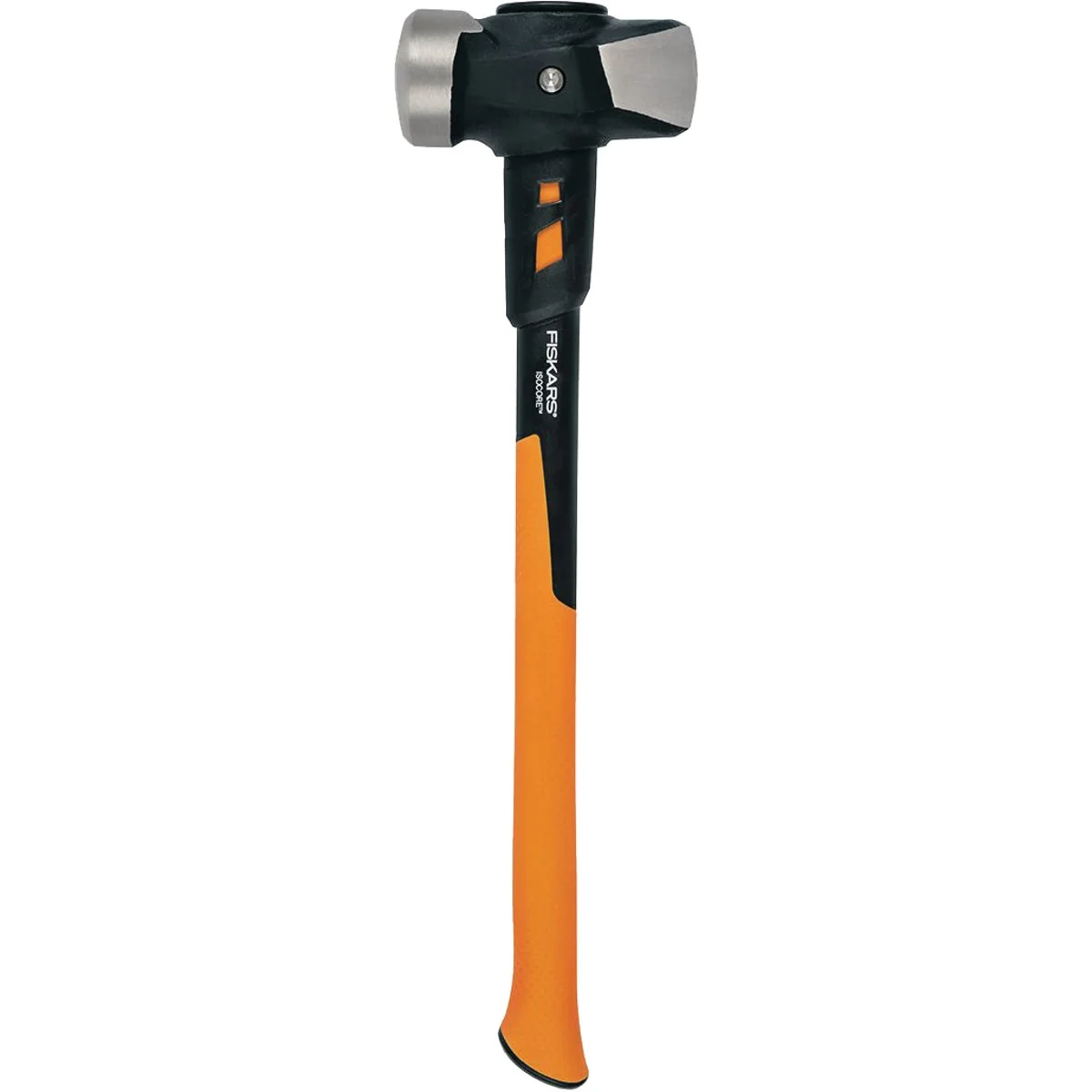 Premium Material Fiskars IsoCore 8 Lb. Sledge Hammer with 24 In. Steel Handle Natural