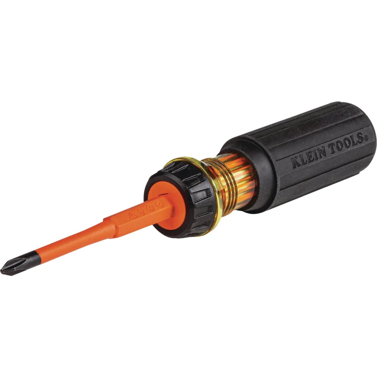 Smart Klein 2-in-1 Flip-Blade Insulated Multi-Bit Screwdriver Flexible