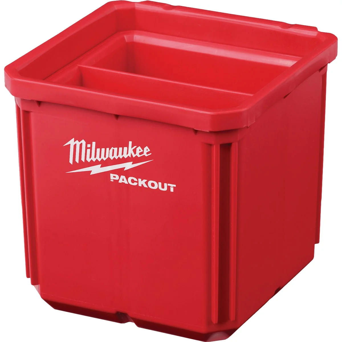 Verified Milwaukee PACKOUT Plastic Red Bin Set 2-Pack Superior