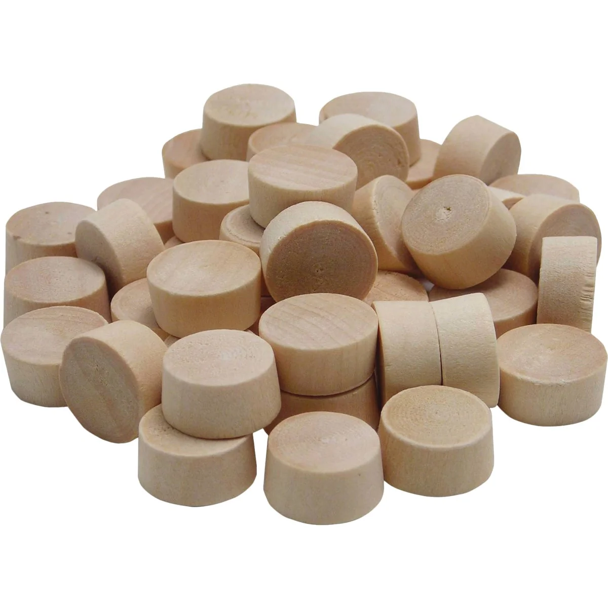 Elegant General Tools 1 2 In. Hardwood Flat Head Plug 45-Count Solid