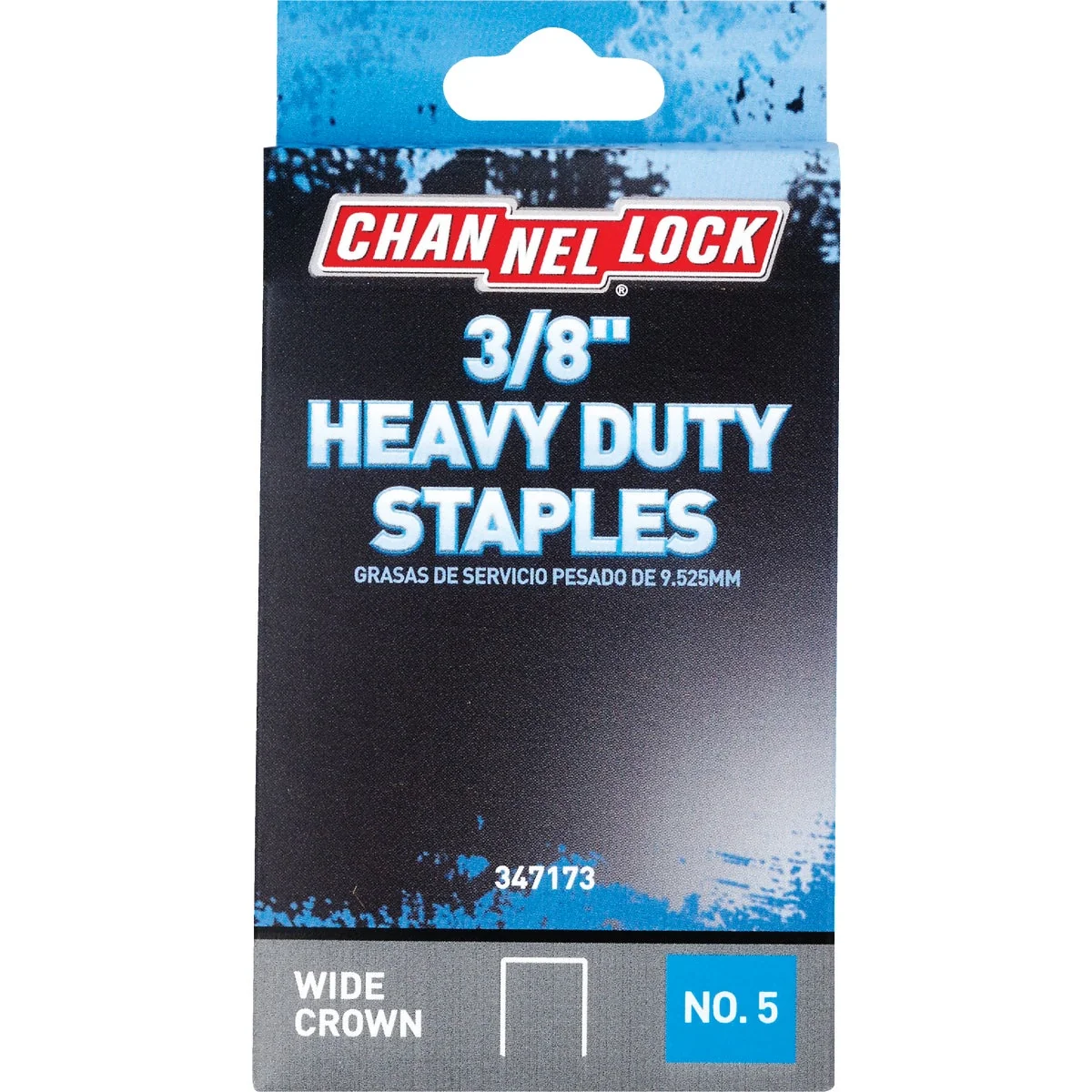Smart Channellock No. 5 Heavy-Duty Wide Crown Staple 3 8 In. 1000-Pack Casual