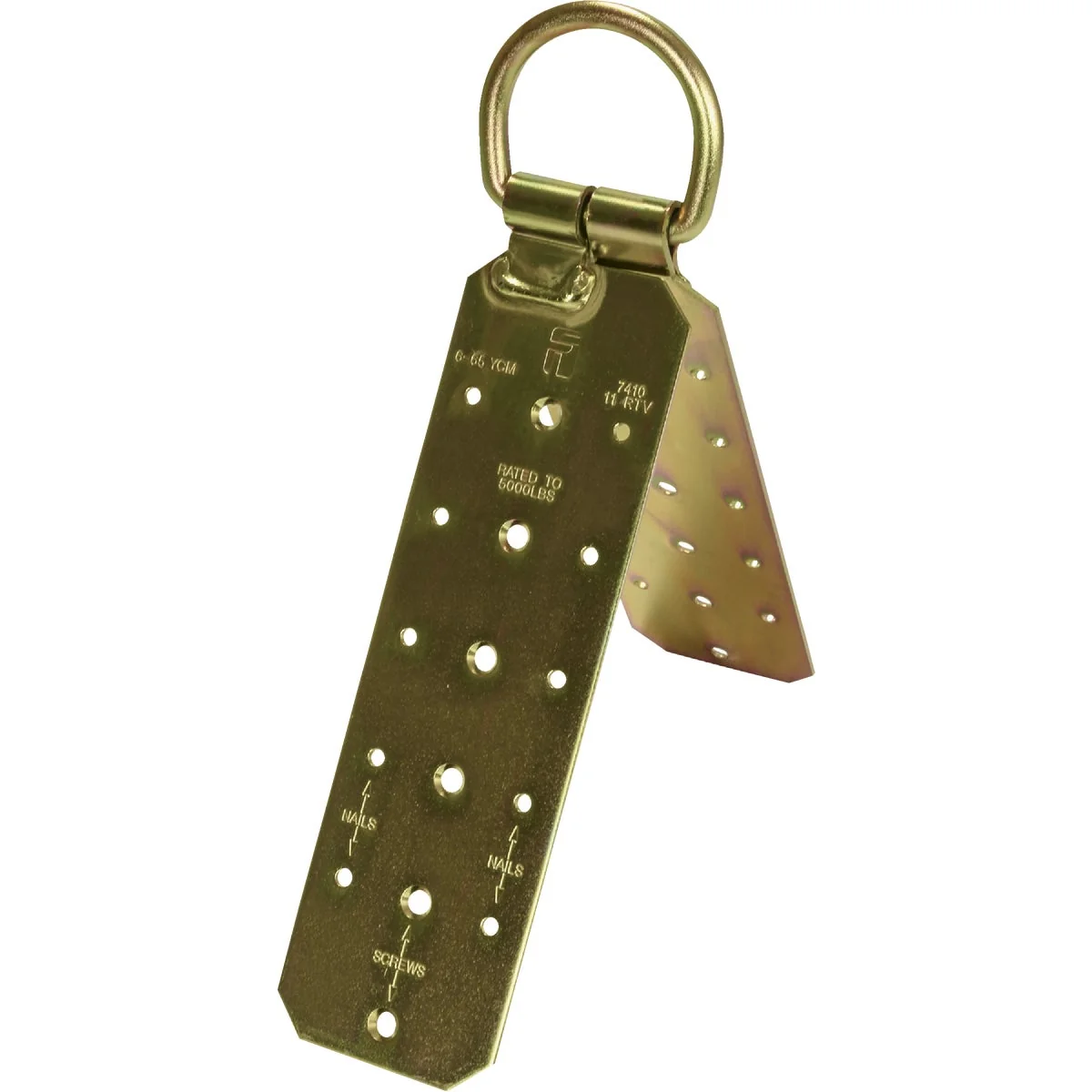 World-Class Fall Tech Reusable Heavy-Gauge Steel Roof Anchor Consistent