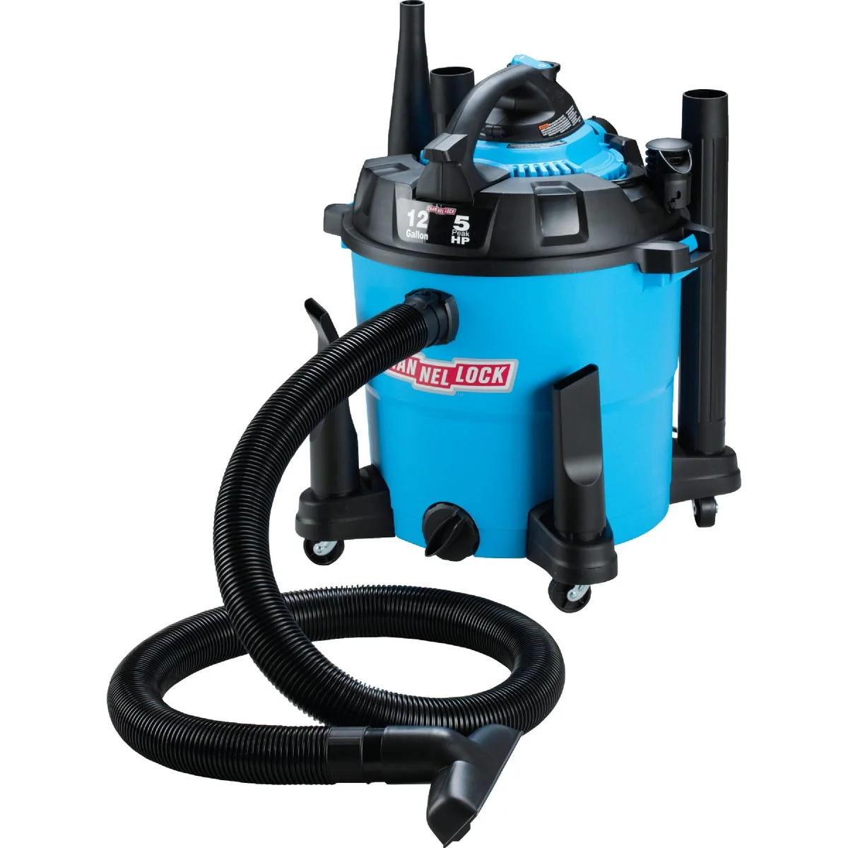 Verified Channellock 12 Gal. 5.0-Peak HP Wet Dry Vacuum with Blower Functional