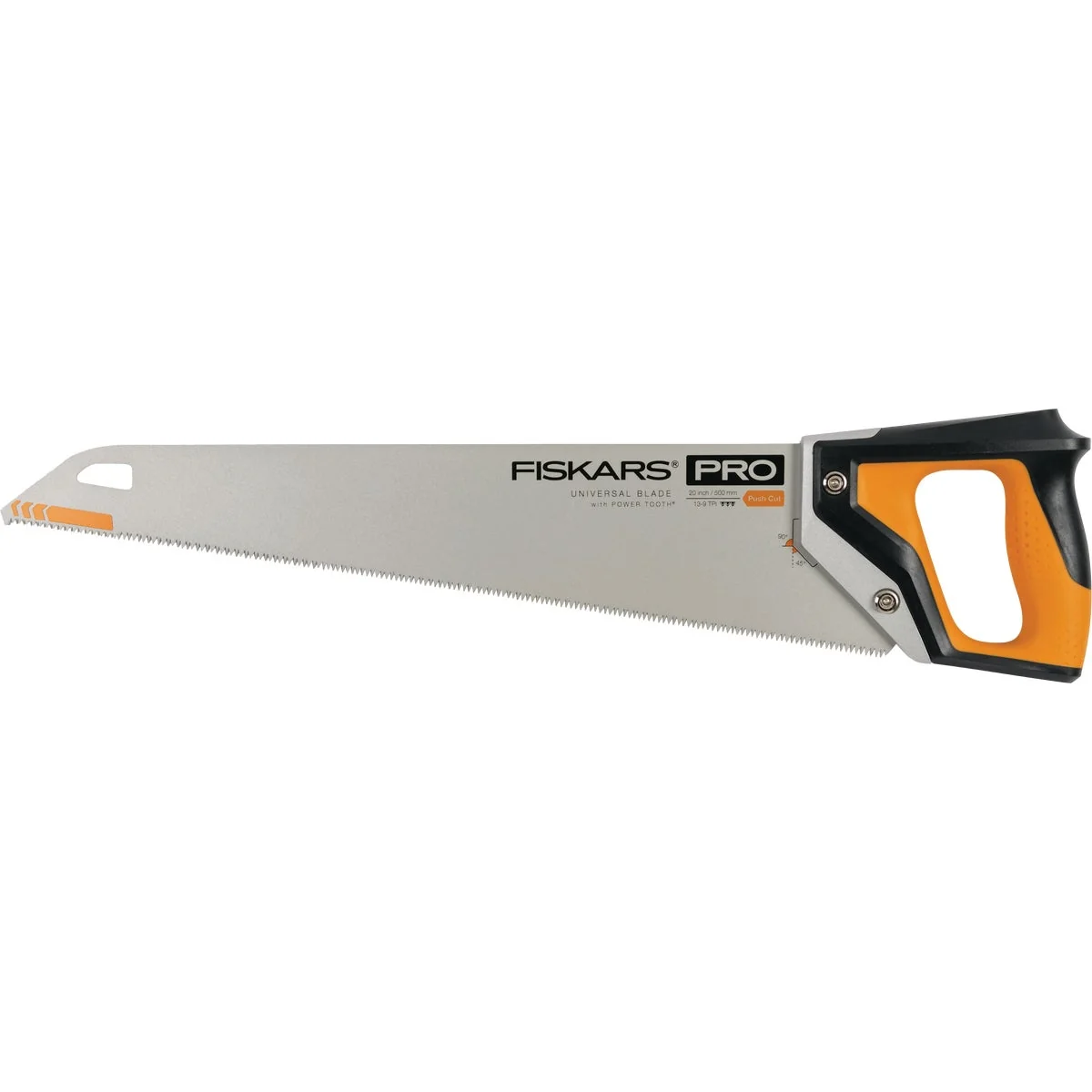 Detailed Fiskars Pro POWER TOOTH 20 In. L Blade Metal Handle Hand Saw with Sheath First-Class
