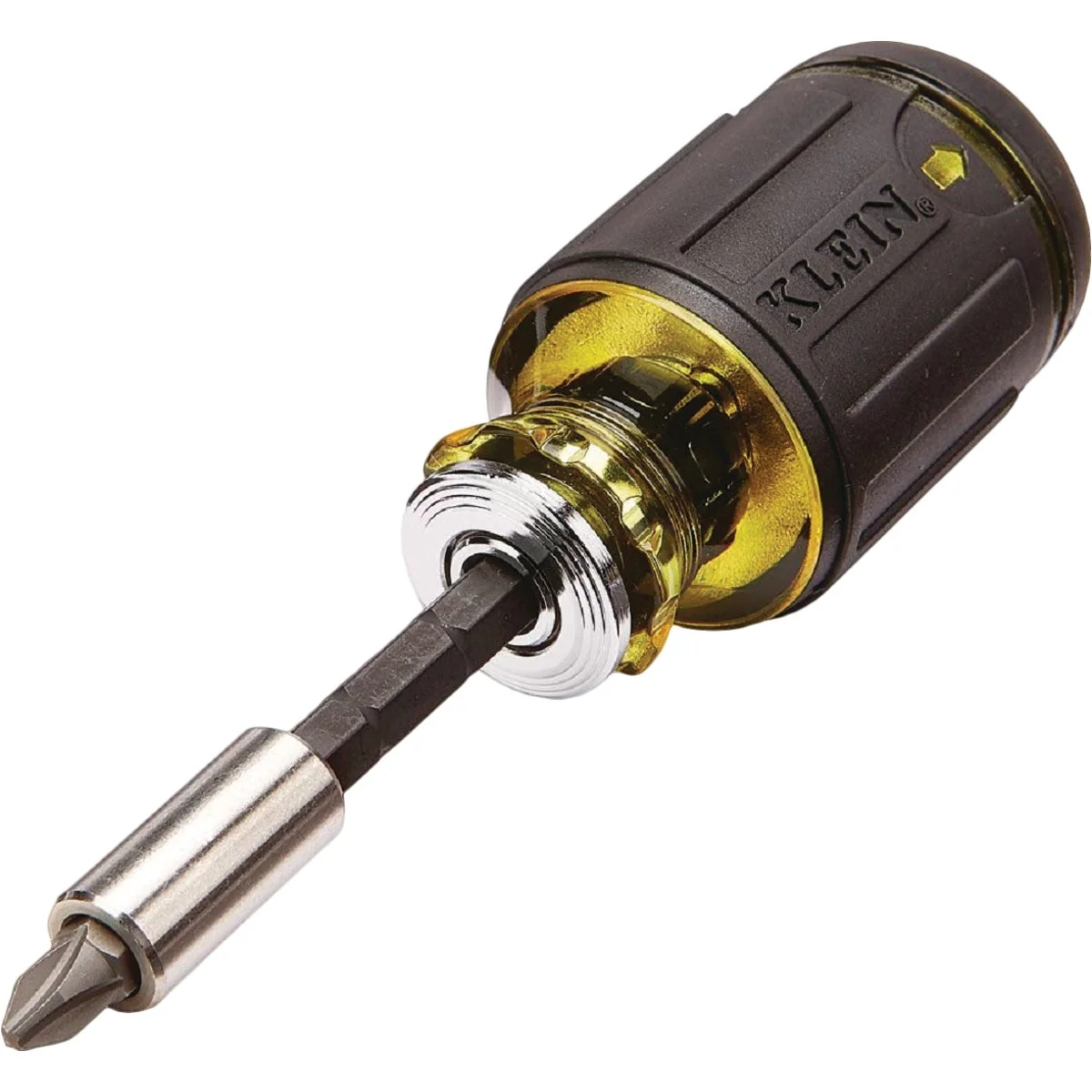 Excellent Klein 8-in-1 Stubby Adjustable Length Multi-Bit Screwdriver Durable