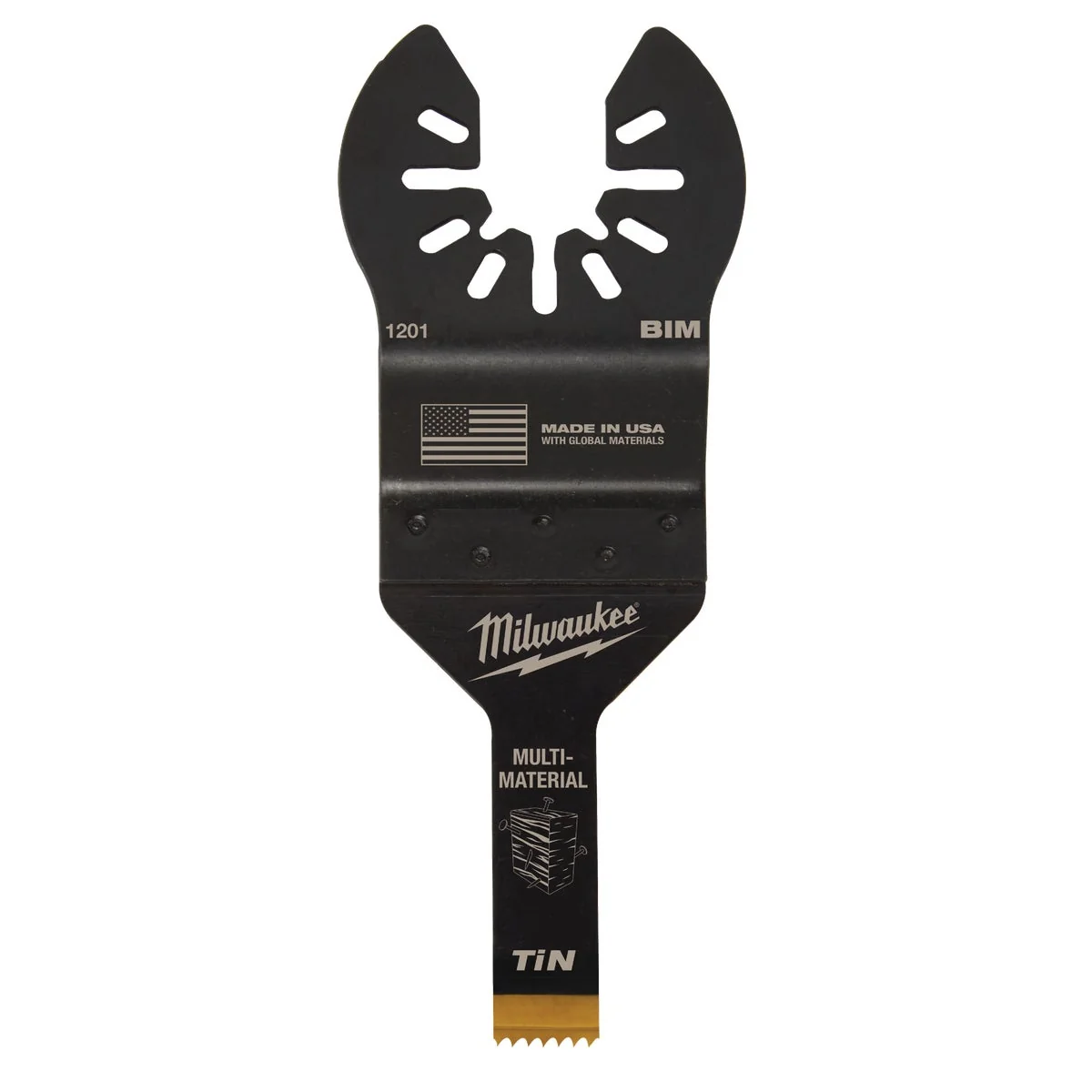 Unique Milwaukee OPEN-LOK 3 8 In. Titanium Enhanced Bi-Metal Multi-Material Oscillating Blade Artisan