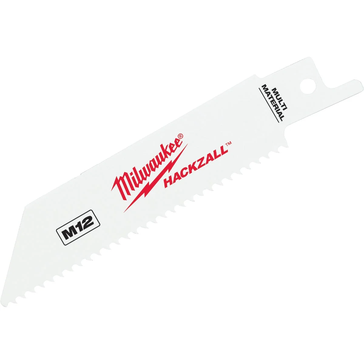 Advanced Milwaukee Hackzall 4 In. 10 TPI Multi-Material Mini Reciprocating Saw Blade 5-Pack Versatile