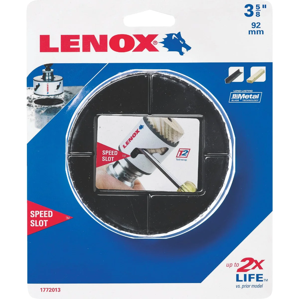 Excellent Lenox Speed Slot 3-5 8 In. Bi-Metal Hole Saw User-Friendly