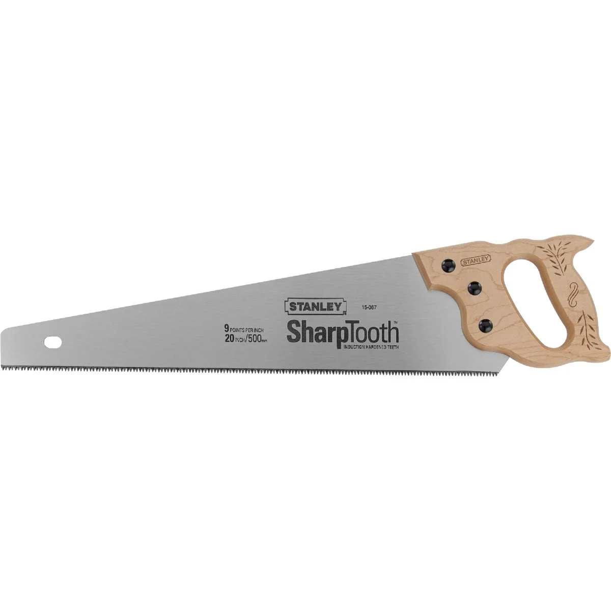 Efficient Stanley 20 In. L. Blade 8 PPI Wood Handle Hand Saw World-Class