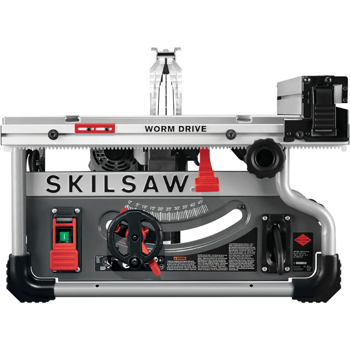 Minimalist SKILSAW 15-Amp 8-1 4 In. Portable Worm Drive Table Saw Crafted