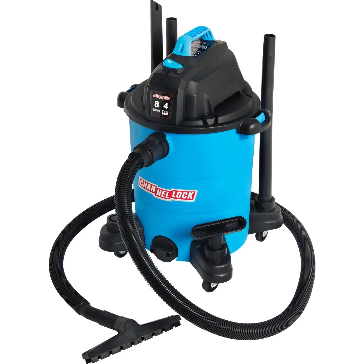 Selected Channellock 8 Gal. 4.0-Peak HP Wet Dry Vacuum Efficient