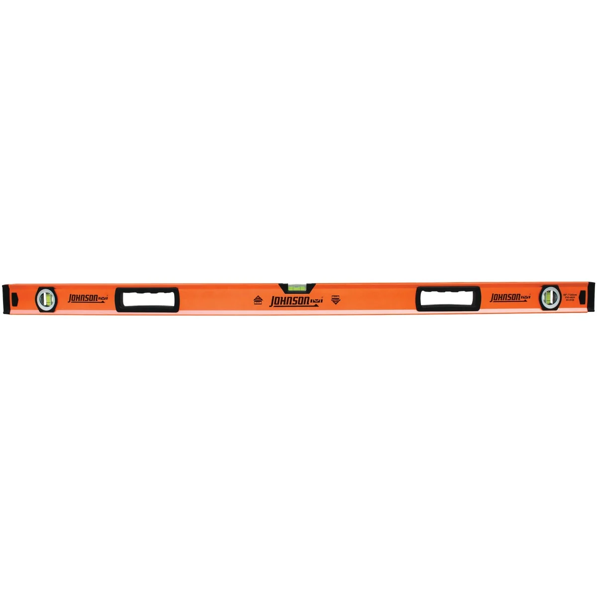 Long-Lasting Johnson Level 48 In. Aluminum Box Level Fast