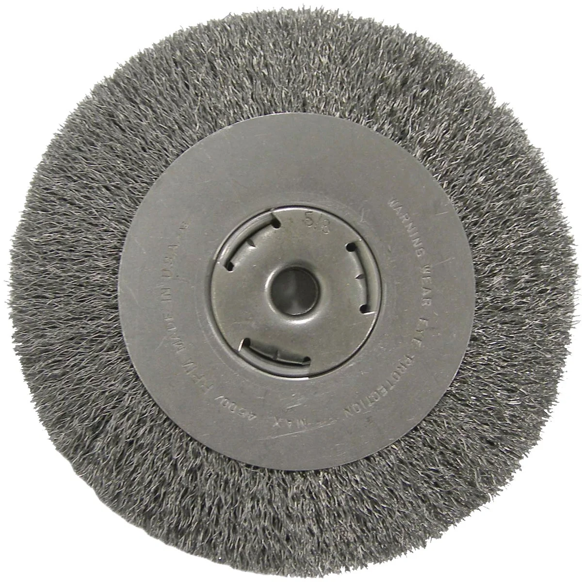 Elite Weiler Vortec 8 In. Crimped Bench Grinder Wire Wheel Contemporary