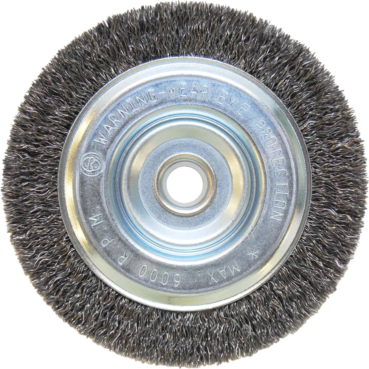 Optimized Weiler Vortec 5 In. Crimped Coarse Bench Grinder Wire Wheel High-Performance