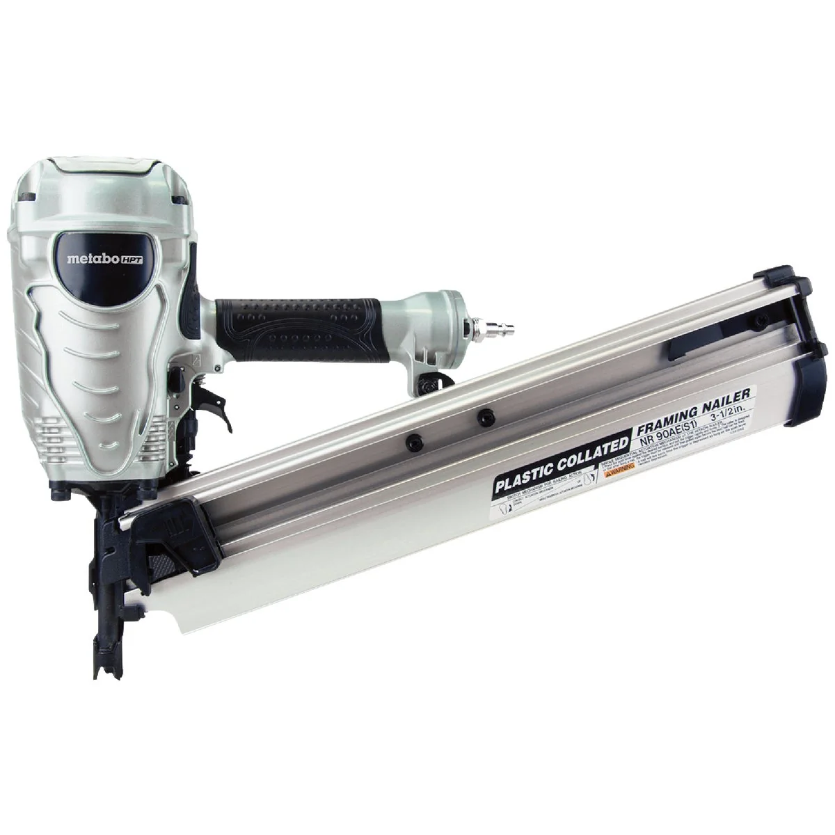 Functional Metabo HPT 21 Degree 3-1 2 In. Plastic Collated Framing Nailer Fine Crafted