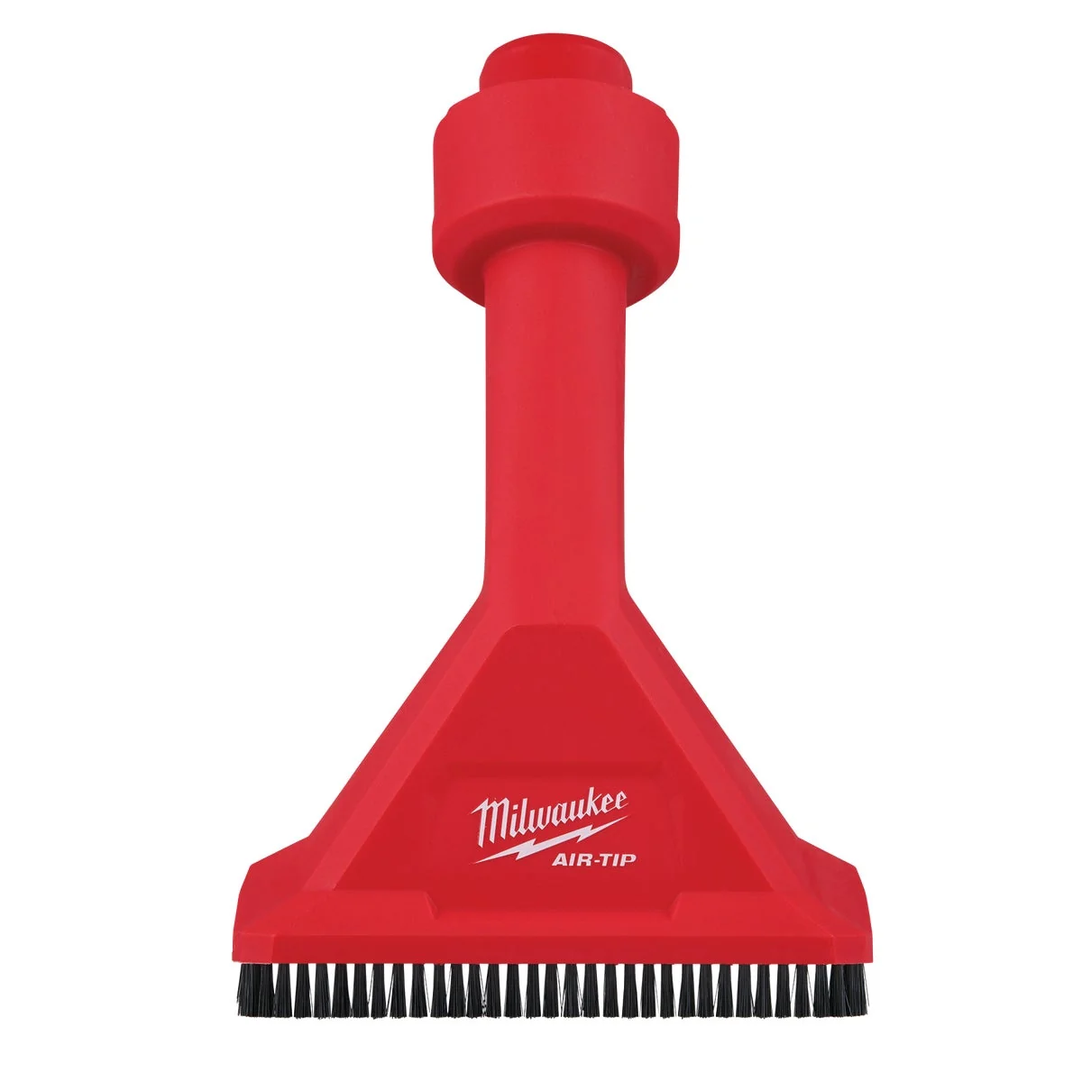 Exclusive Milwaukee AIR-TIP 1-1 4 In. – 2-1 2 In. Red Plastic Rocking Vacuum Nozzle with Brush Selected