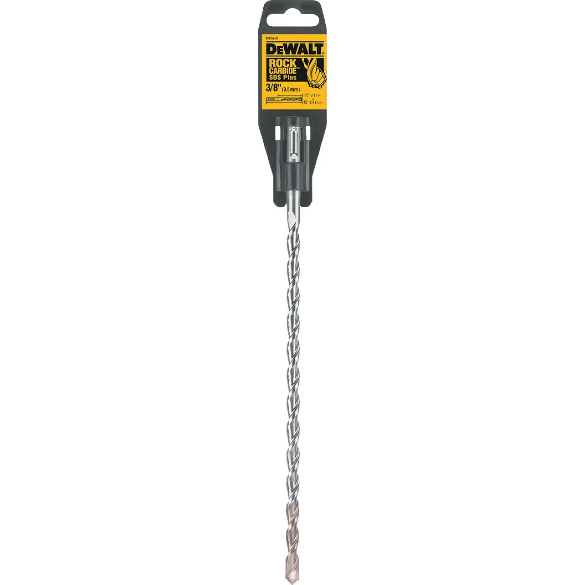 Organic DeWalt SDS-Plus 3 8 In. x 12 In. 2-Cutter Rotary Hammer Drill Bit Excellent
