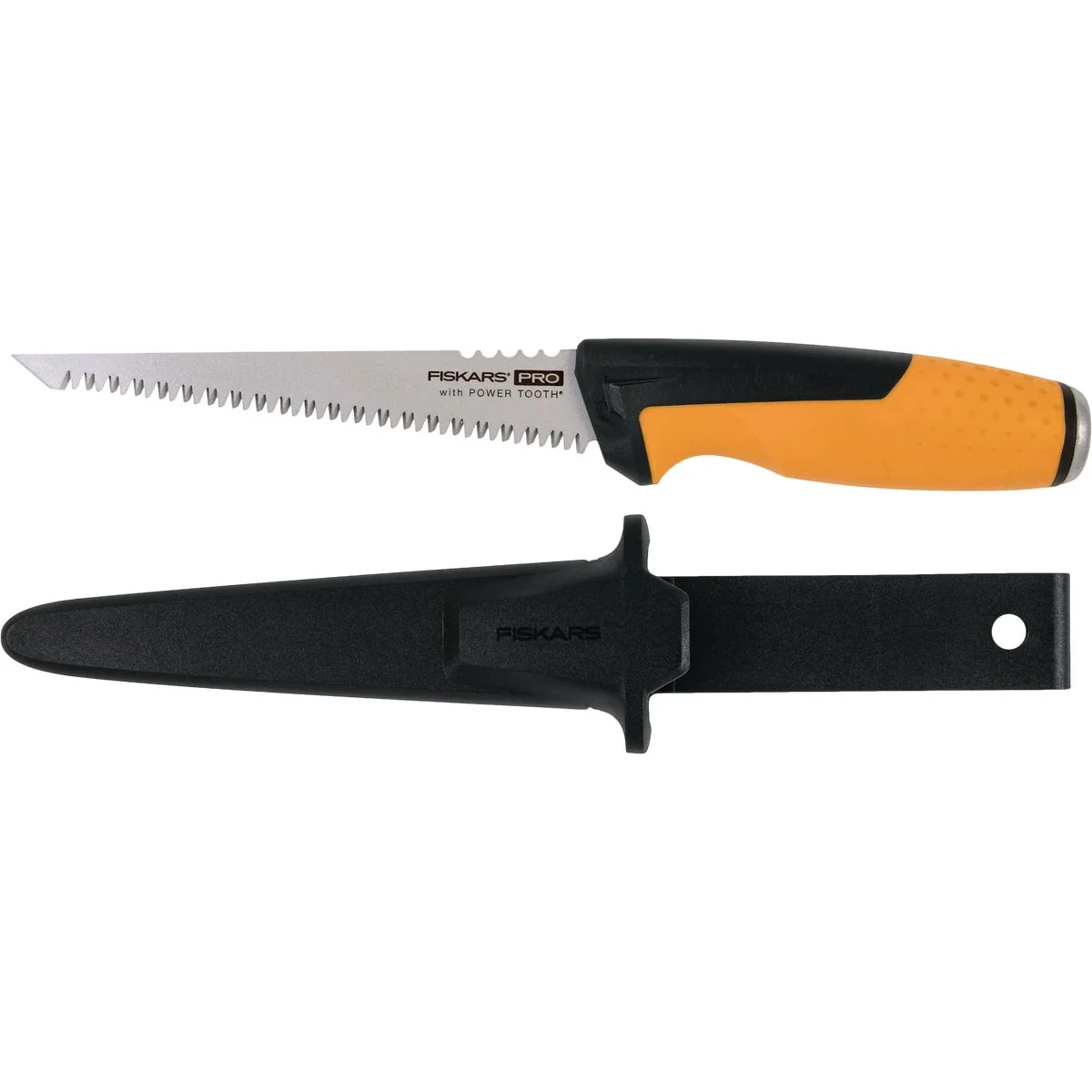 Efficient Fiskars Pro POWER TOOTH 6 In. Drywall Jab Saw with Sheath Convenient