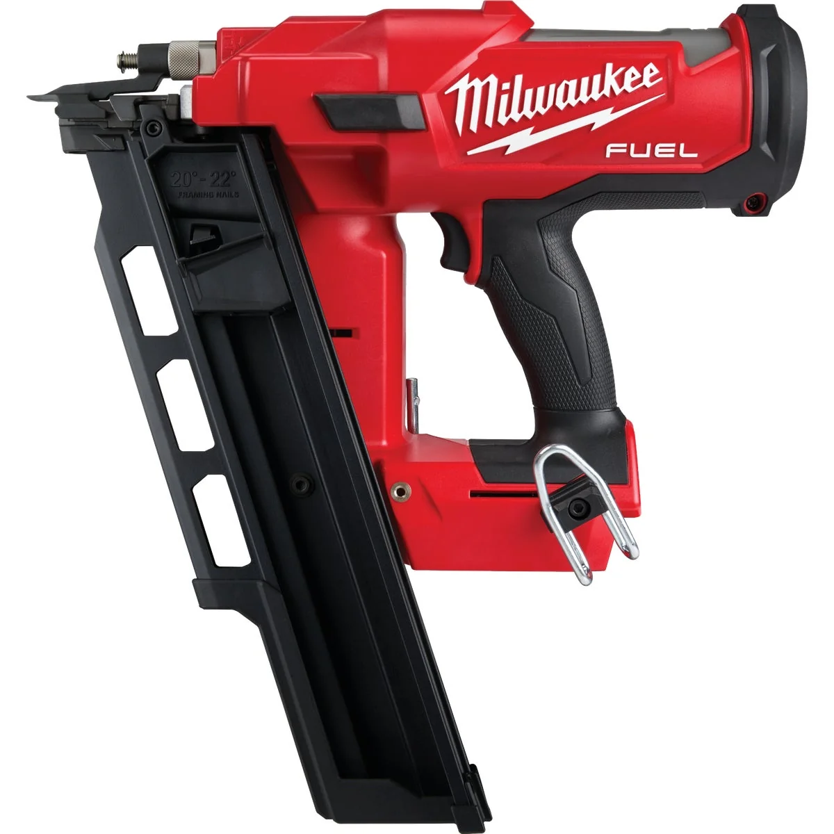 Certified Milwaukee M18 FUEL 18-Volt Lithium-Ion Brushless 21 Degree Cordless Framing Nailer Bare Tool Healthy