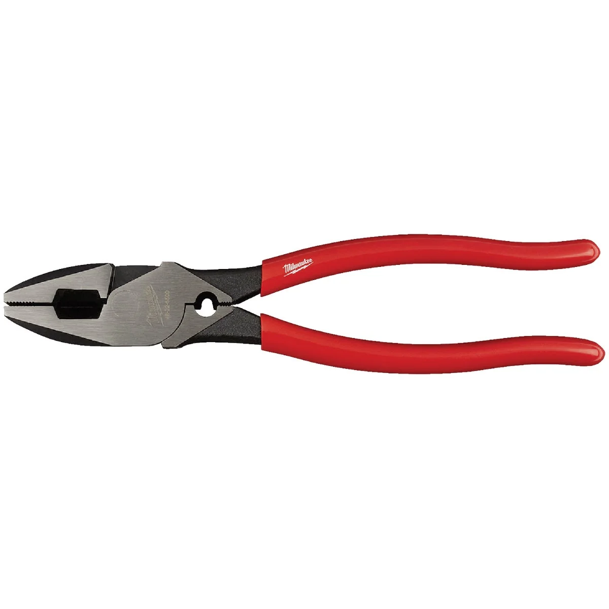 Pure Milwaukee 9 In. Comfort Grip High Leverage Linesman Pliers with Crimper Unique
