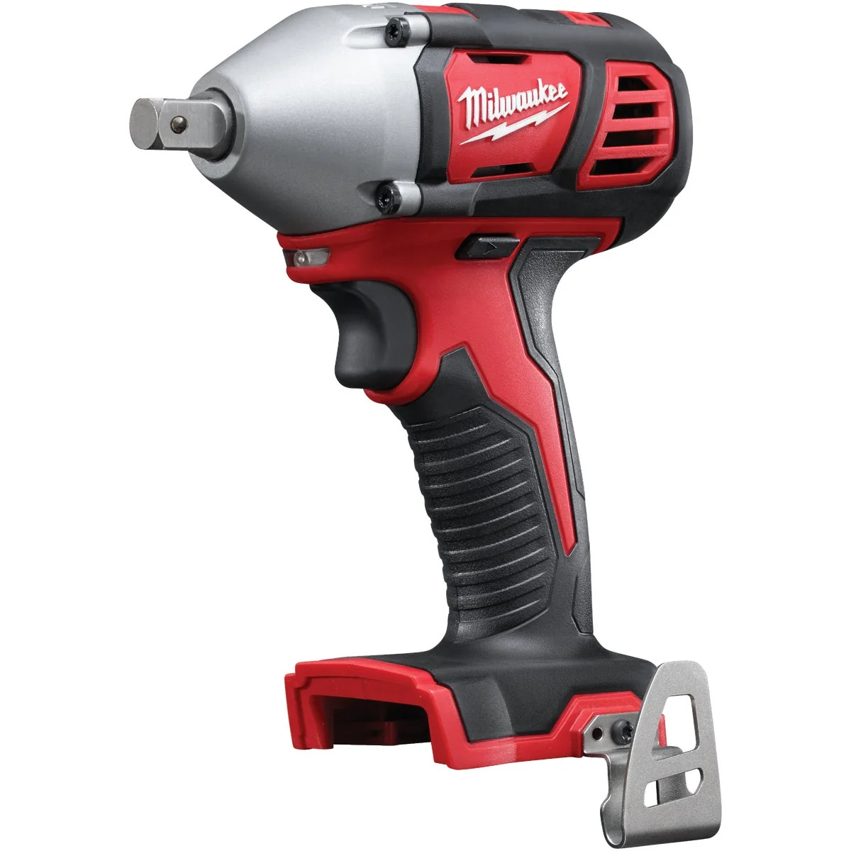 Organic Milwaukee M18 18 Volt Lithium-Ion 1 2 In. Cordless Impact Wrench with Pin Detent Bare Tool Carefully Designed