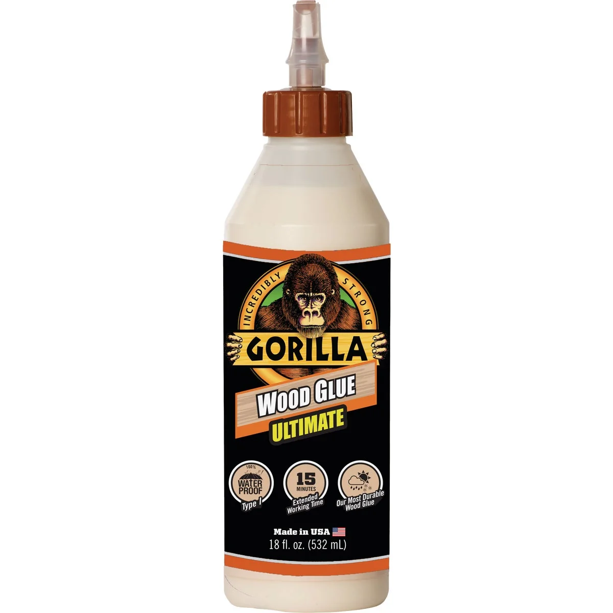 Convenient Gorilla 18 Oz. Wood Glue Excellent