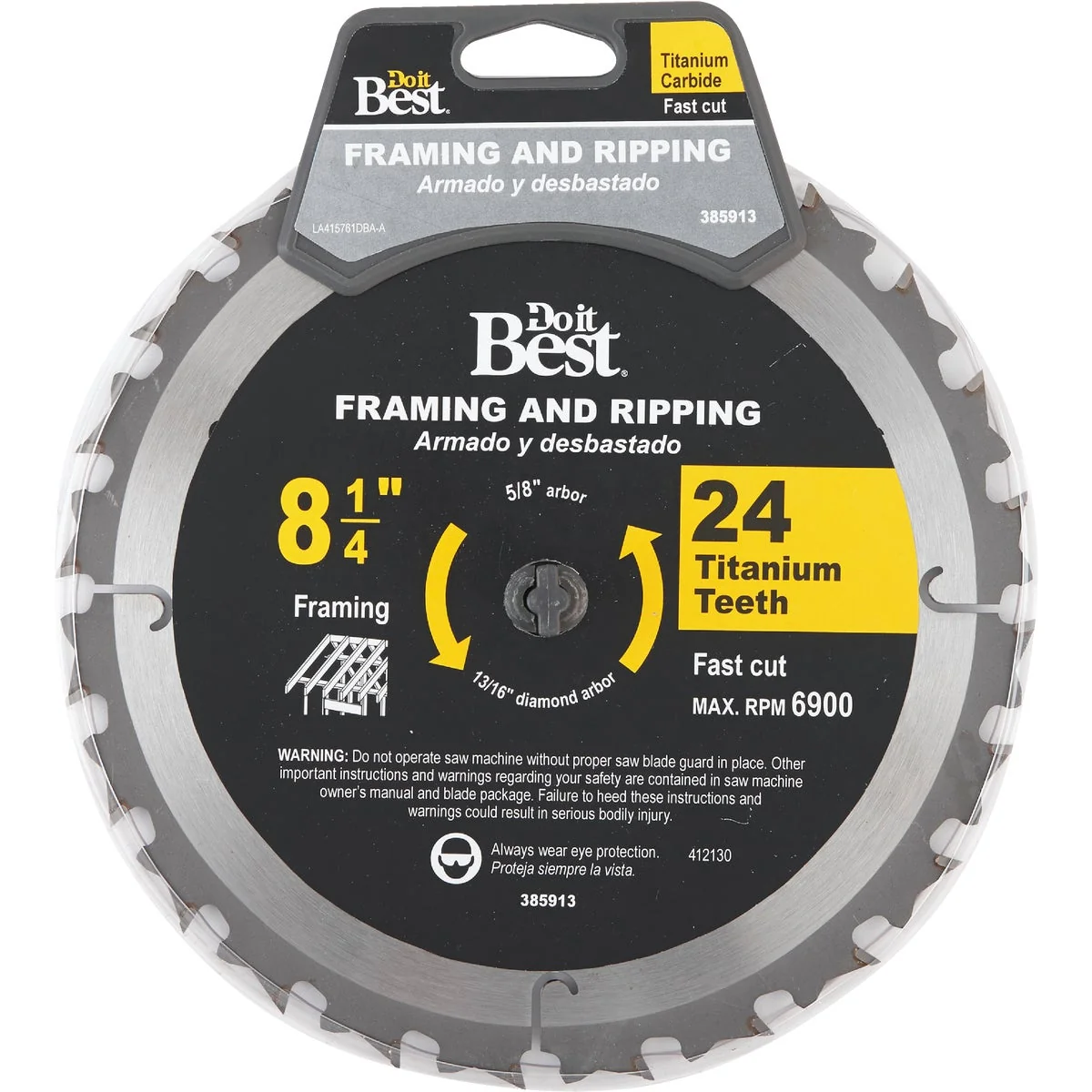 Comfortable Do it Professional 8-1 4 In. 24-Tooth Framing Circular Saw Blade Certified