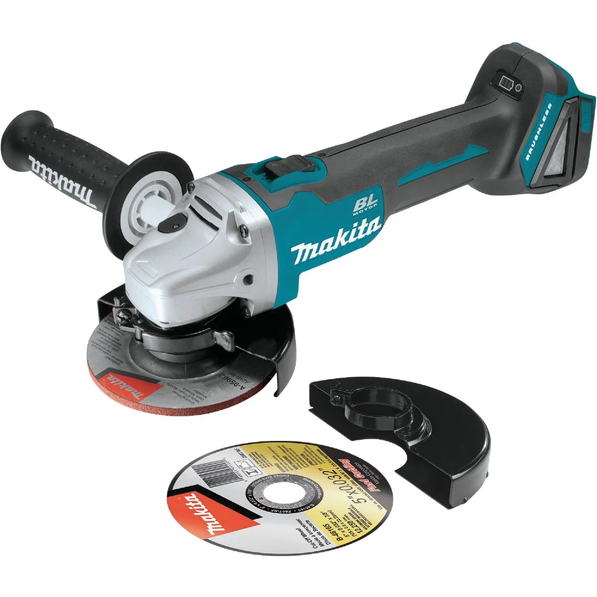 Easy-to-Use Makita 18 Volt LXT Lithium-Ion 4-1 2 In. – 5 In. Brushless Cordless Angle Grinder Cut-Off Tool Bare Tool Long-Lasting