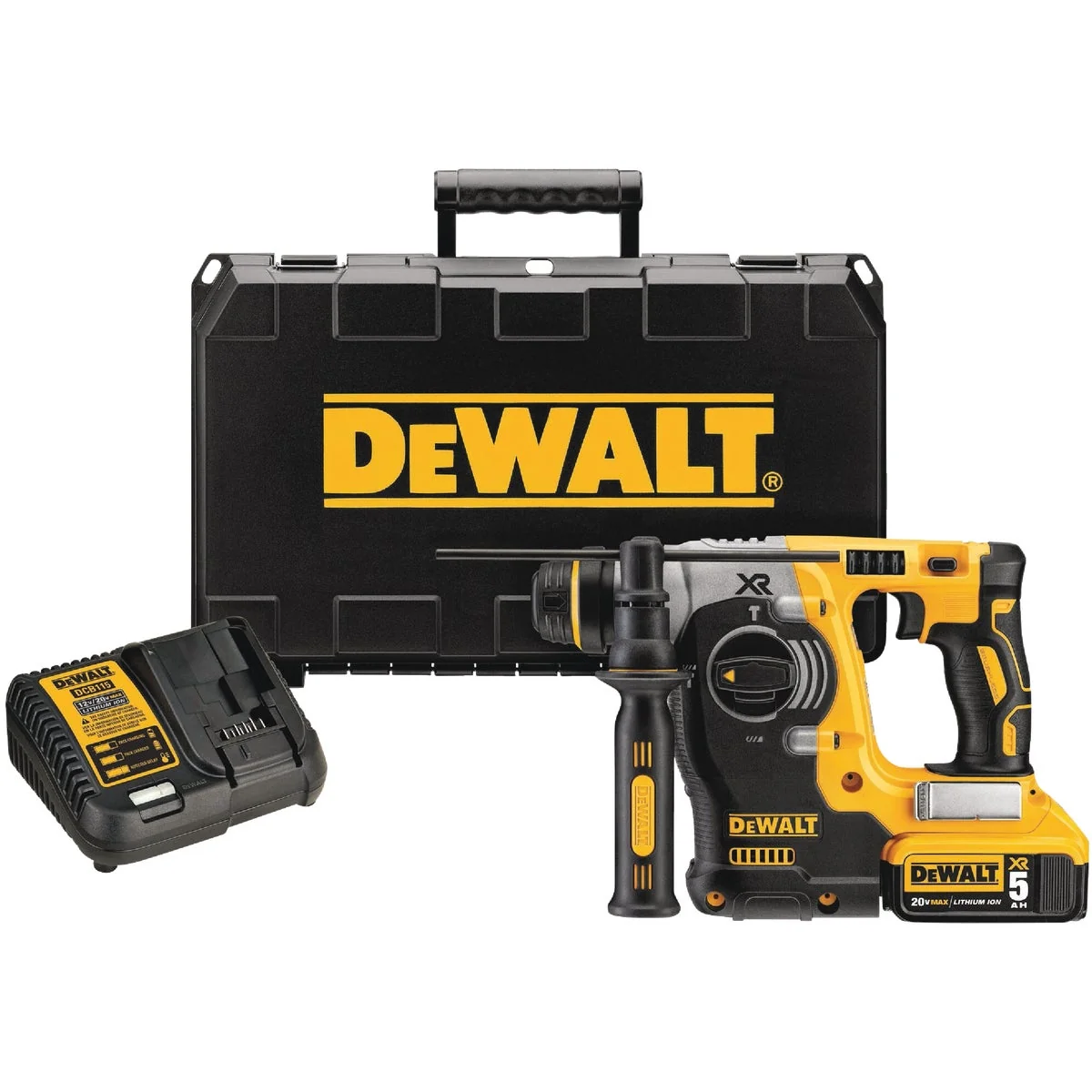 Casual DeWalt 20V MAX XR 1 In. Brushless SDS Rotary Hammer Kit Minimalist