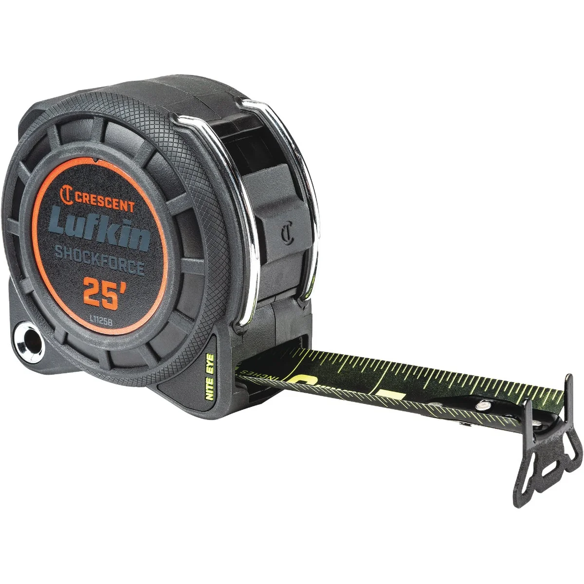 Practical Crescent Lufkin Shockforce Nite Eye 1-3 16 In. x 25 Ft. Dual Sided Tape Measure Contemporary