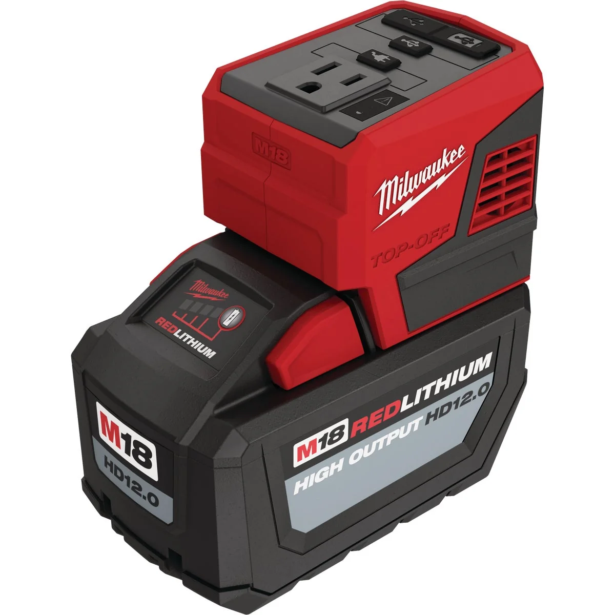 Trusted Milwaukee M18 18 Volt Lithium-Ion TOP-OFF 175W Power Source Solid