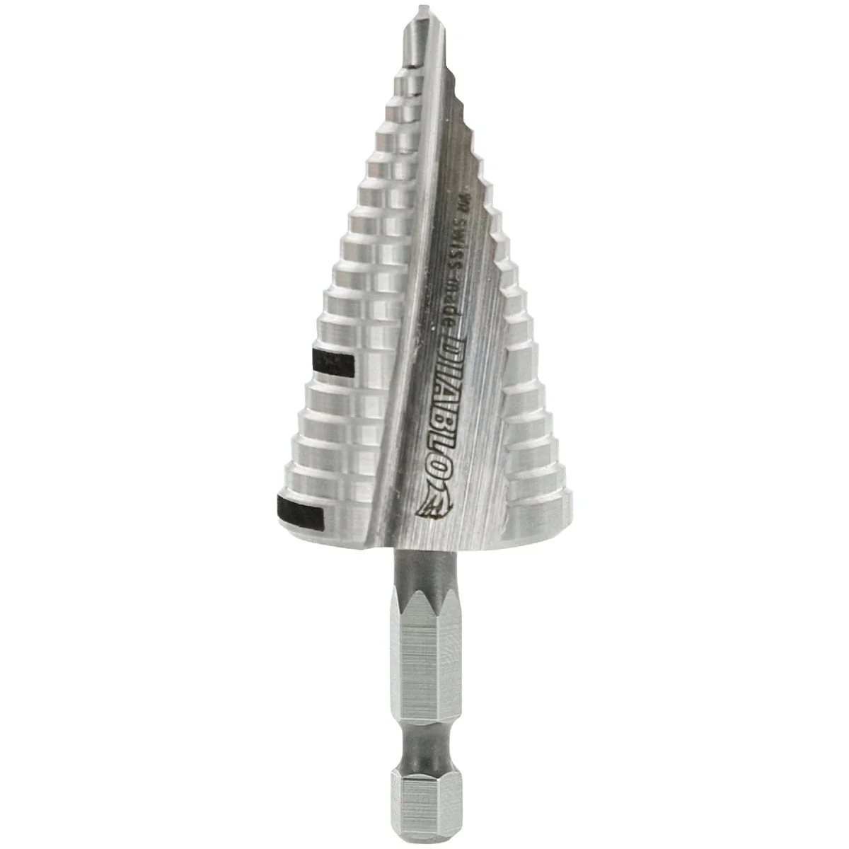 Functional Diablo 7 8 In. – 1-3 8 In. Impact Step Drill Bit 17 Steps Detailed