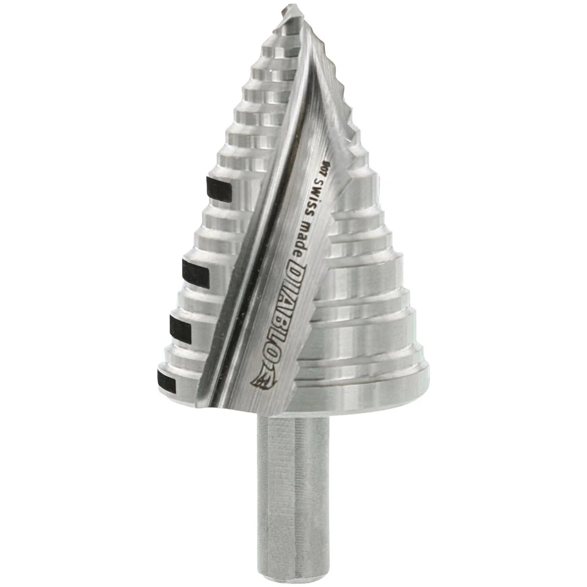 Pure Diablo 7 8 In. – 1-3 8 In. Impact Step Drill Bit 15 Steps Soft