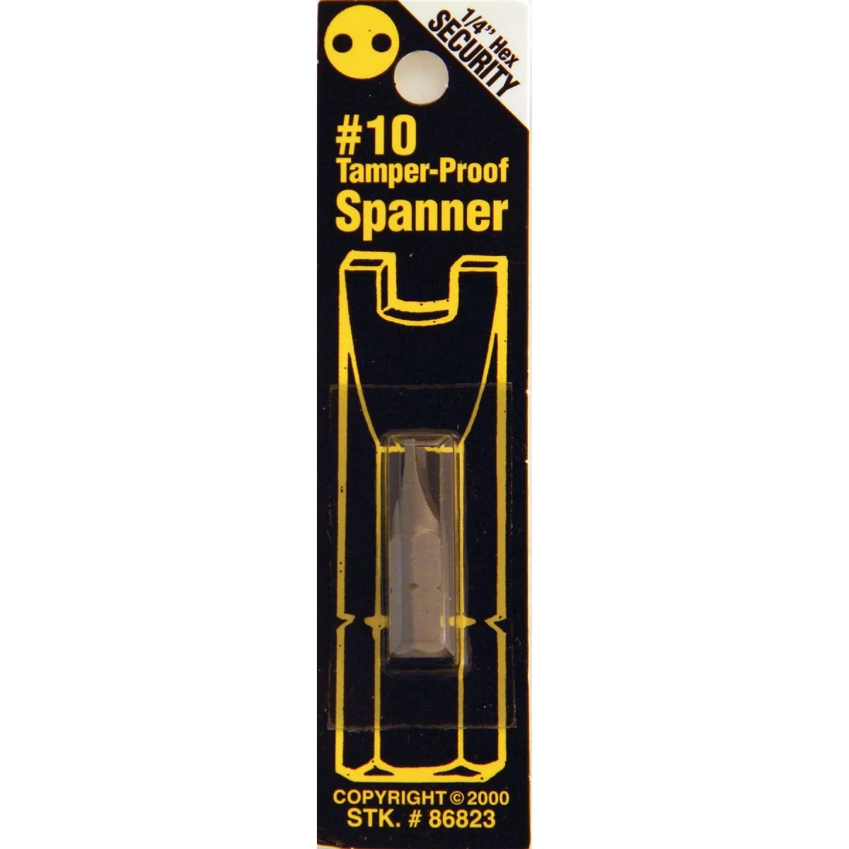 Lightweight Way Tools 10 Spanner Security 1 In. 1 4 In. Hex Screwdriver Bit Advanced