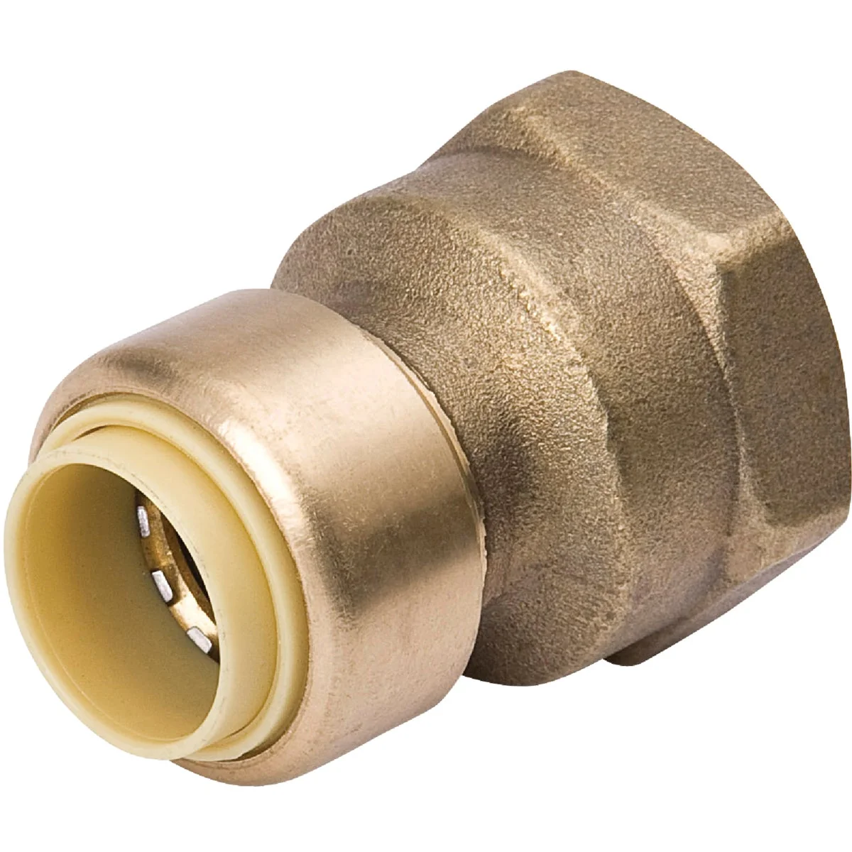 Responsible ProLine 1 2 In. x 3 4 In. FPT Brass Push Fit Adapter Durable
