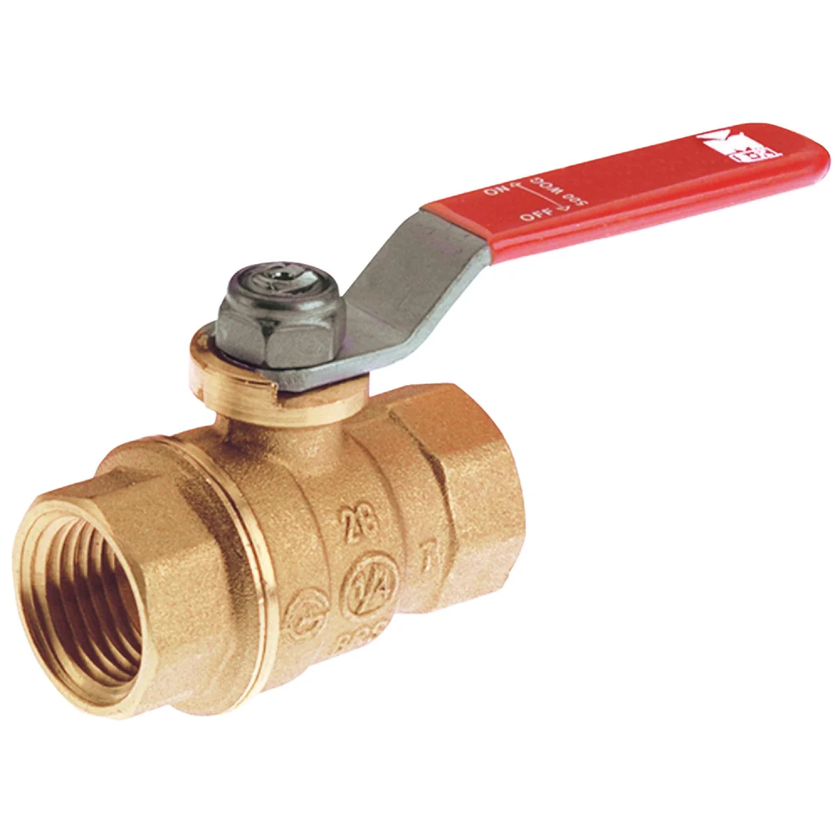 Enhanced ProLine 3 8 In. FIP Forged Brass Full Port Ball Valve User-Friendly