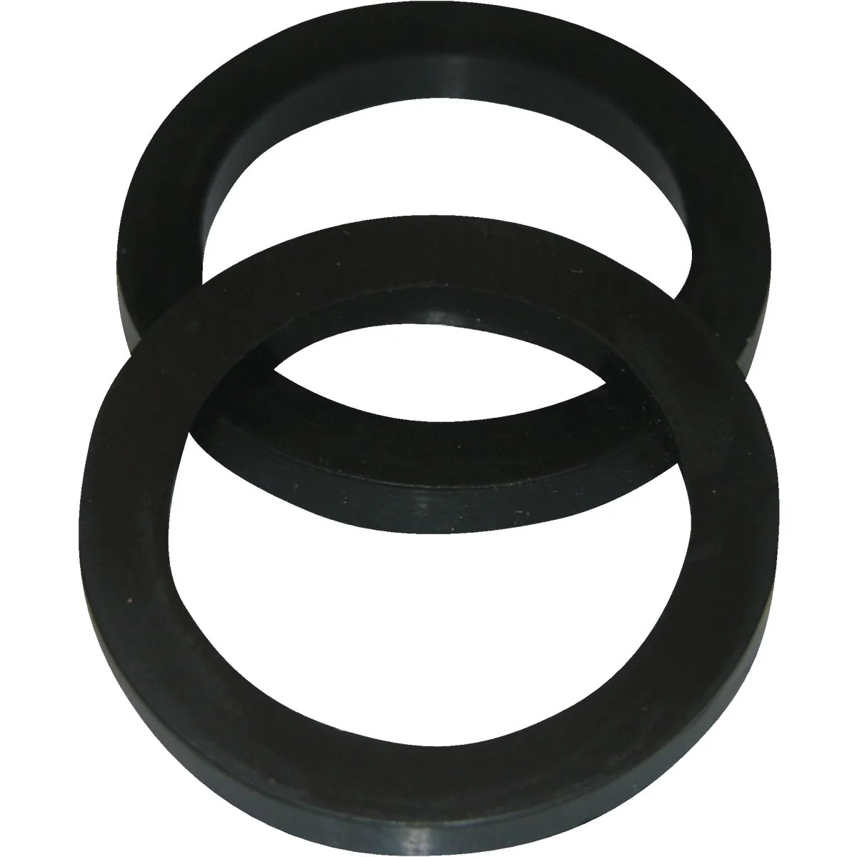 Official Lasco 1-1 2 In. x 1-1 4 In. Black Rubber Slip Joint Washer 2-Pack Fine