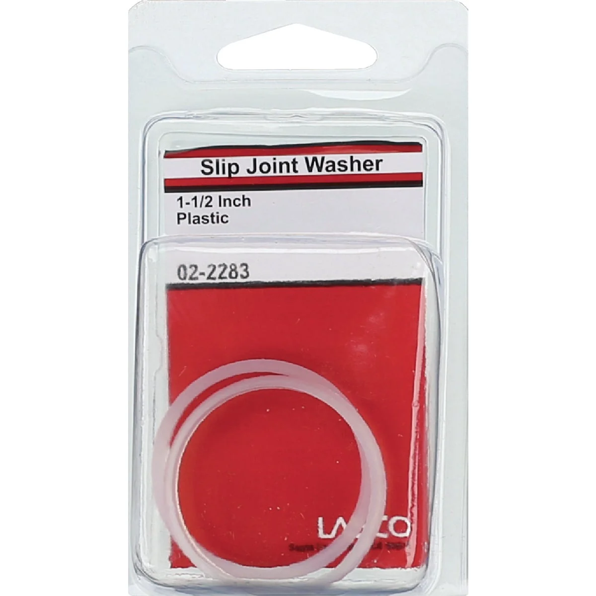 Responsible Lasco 1-1 2 In. White Plastic Poly Slip Joint Washer 2-Pack Refined