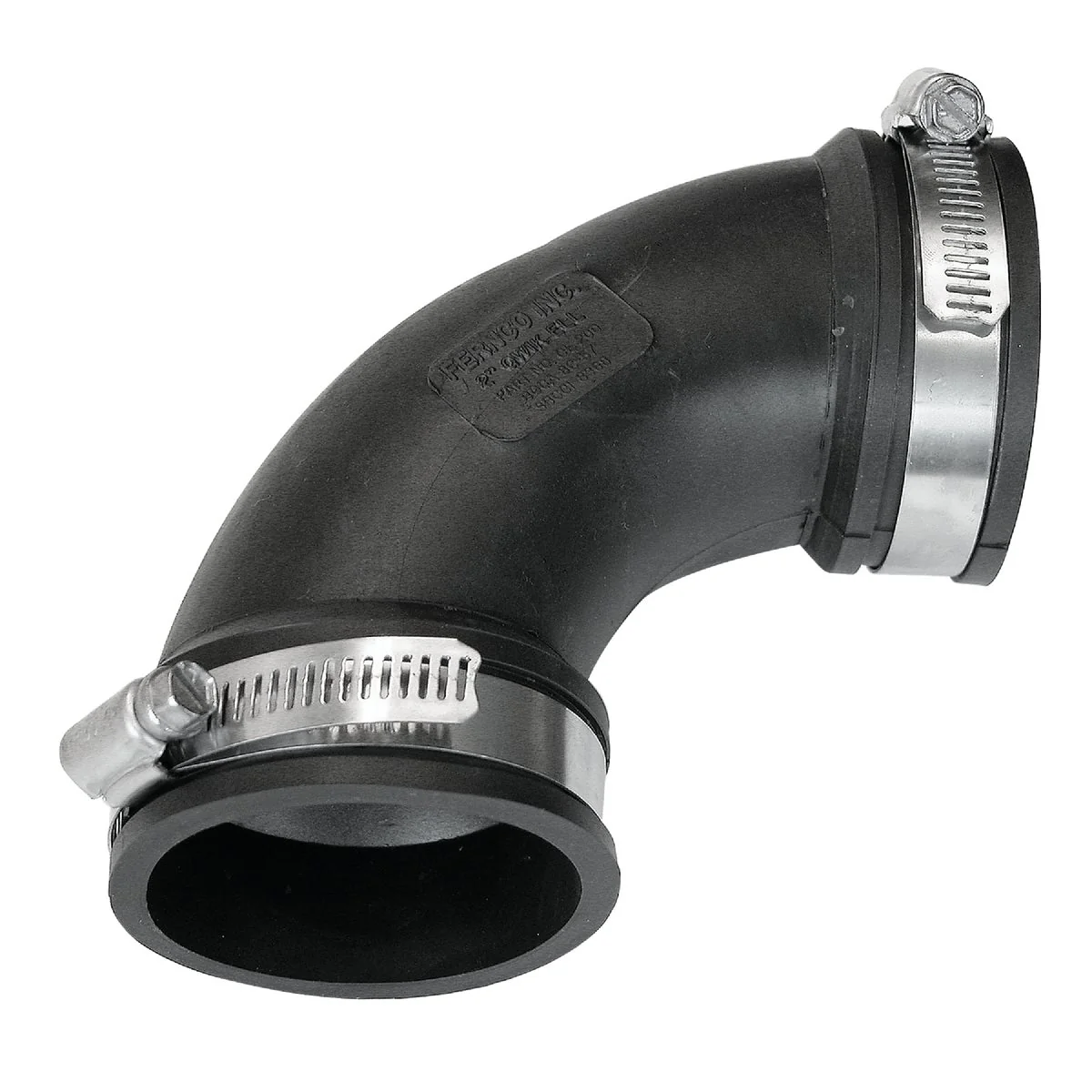 Trusted Fernco Flexible 2 In. 90 Deg. Flexible Repair PVC Sewer Drain Elbow 1 4 Bend Elite