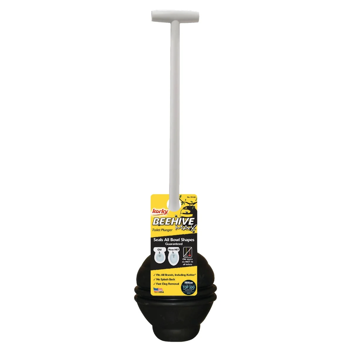 Excellent Korky Flexible Bellowed Head 6.5 Toilet Plunger Proven